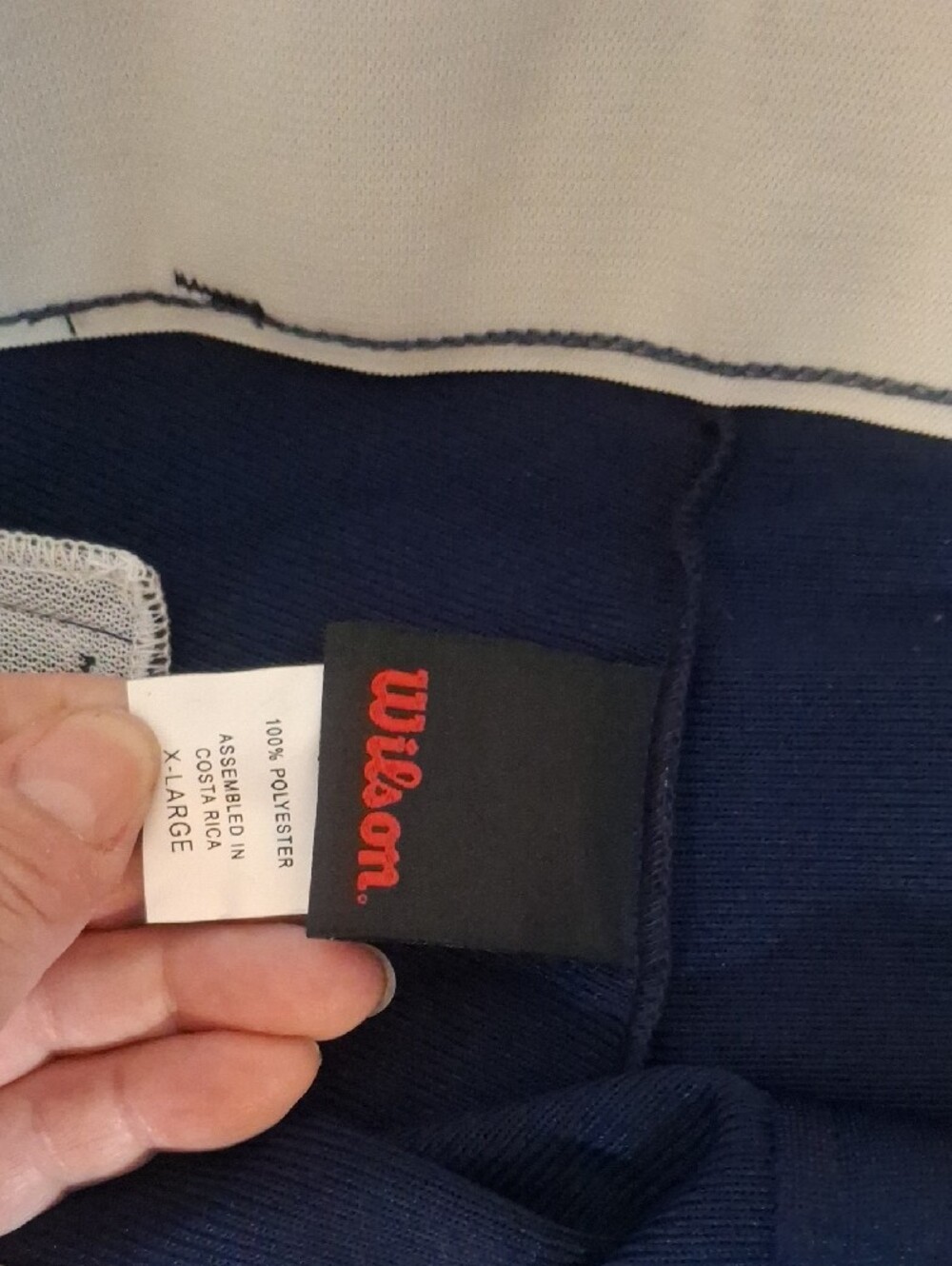 Wilson Men's Dark Navy Performance Joggers size XL NWT - Picture 6 of 7